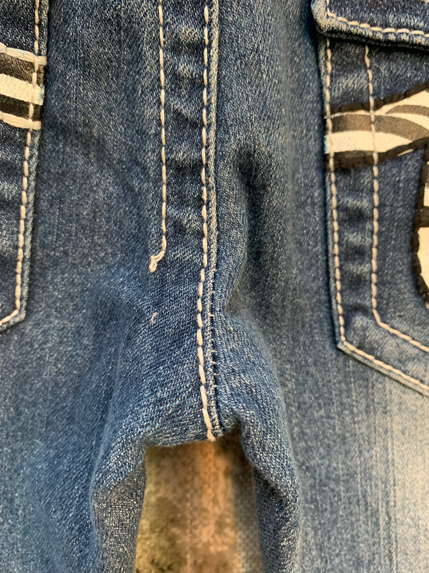 True Religion Straight Leg Jeans