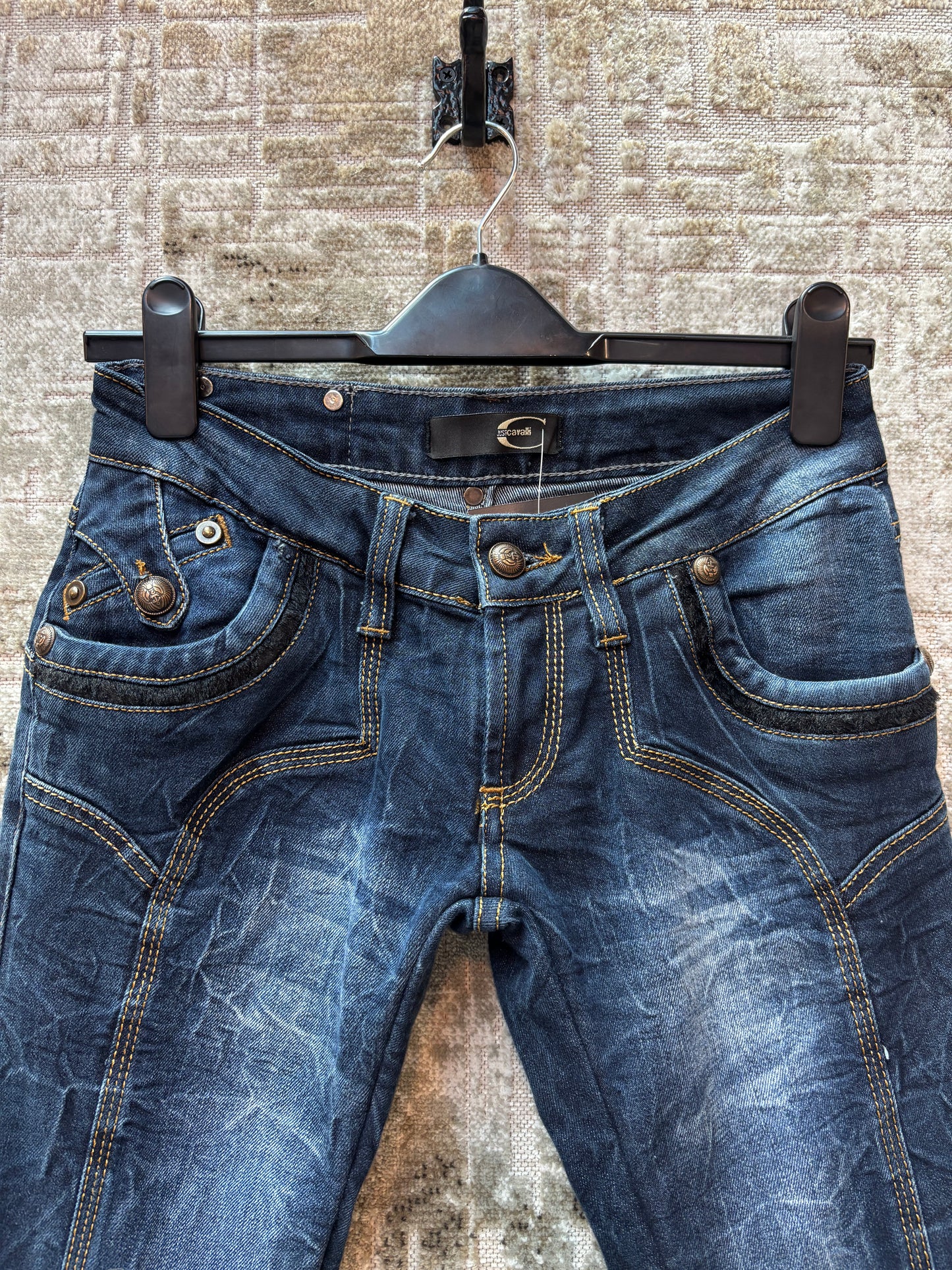Just Cavalli Y2K Embellished Jeans