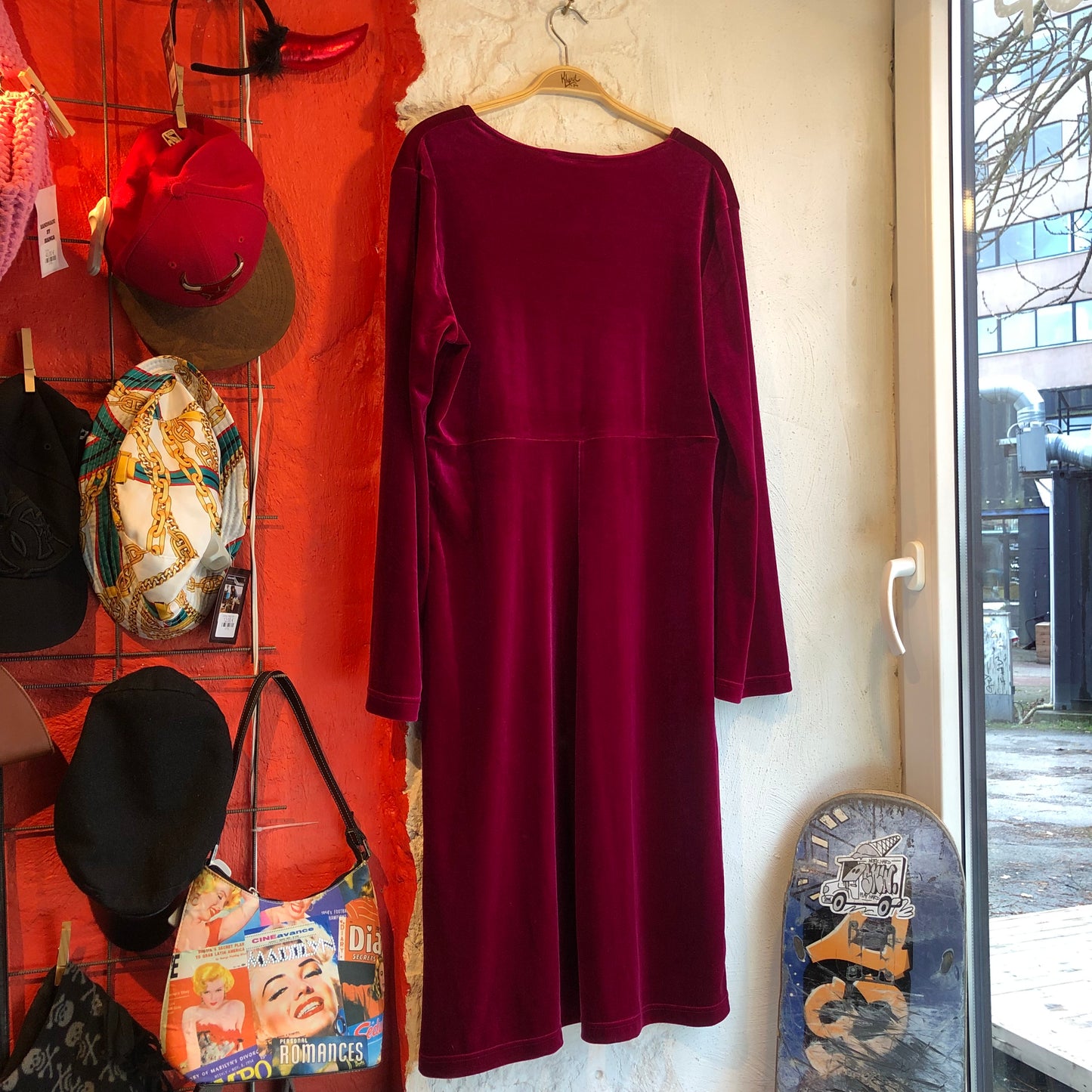 Vintage Velvet Dress