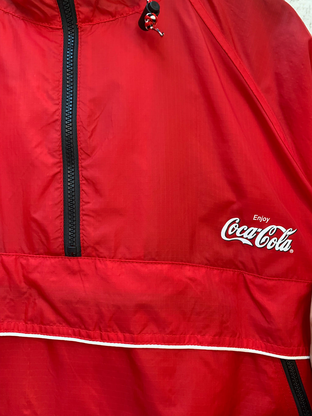Men's Vintage Coca Cola Wind Jacket