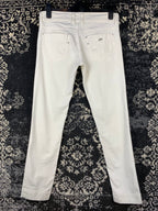 Women's Vintage Miss Sixty White Low Waist Jeans