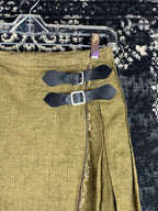 Vintage Women’s Boho Frayed Hem Mini Skirt