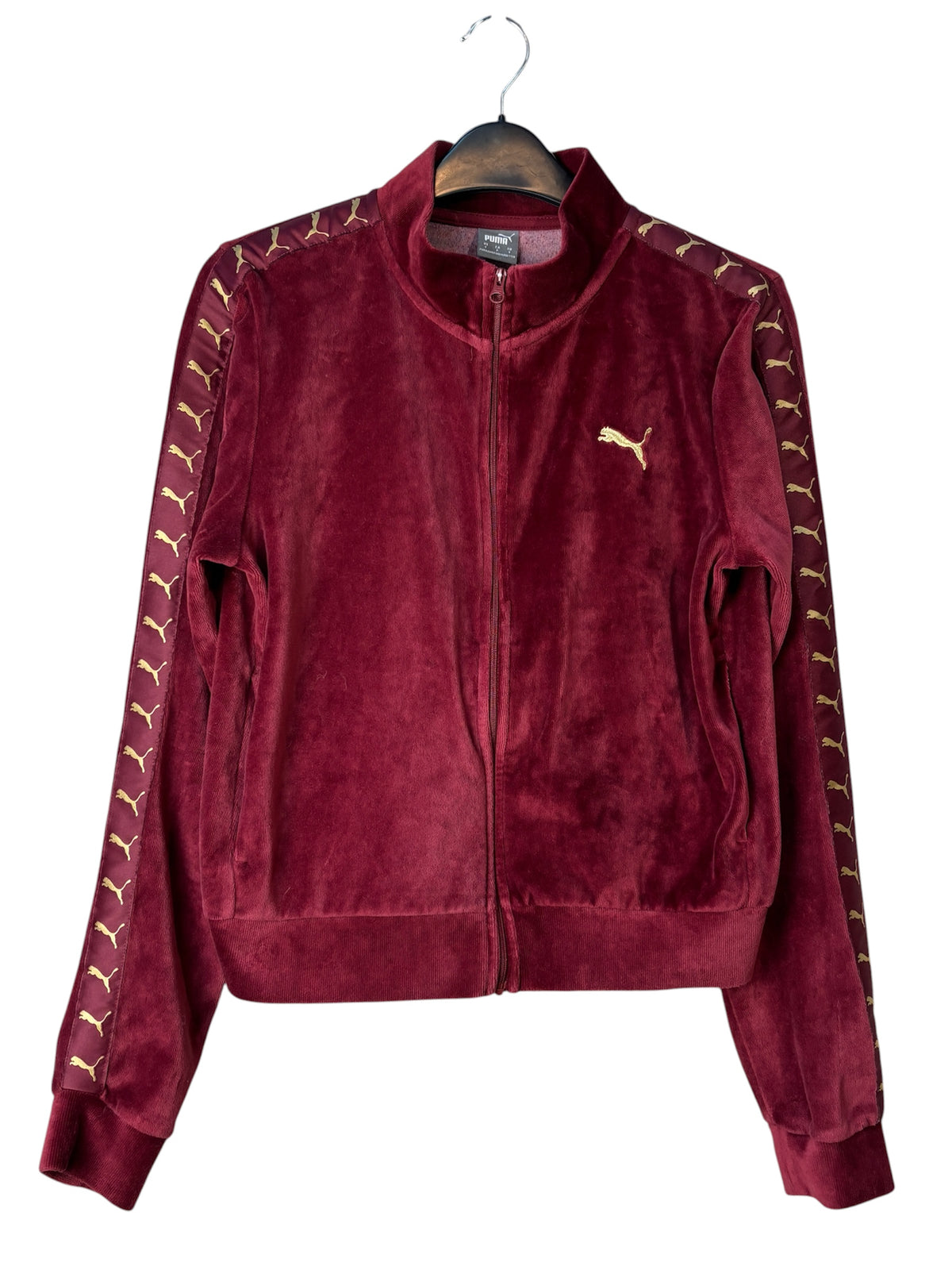 Puma Velour Zip Track Jacket