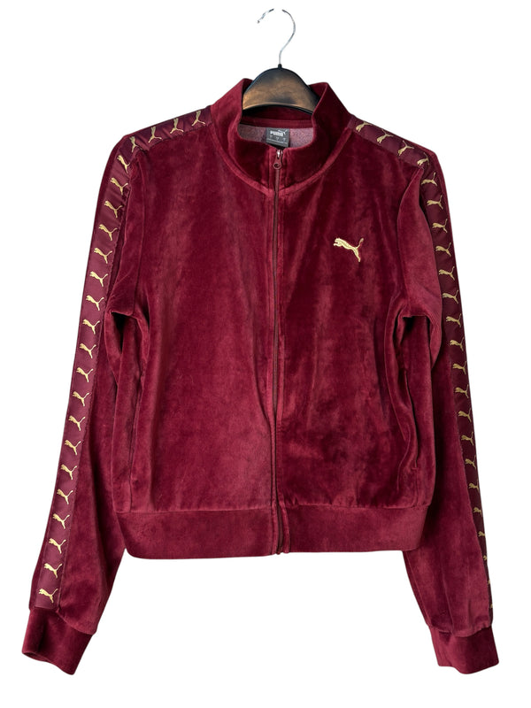 Puma Velour Zip Track Jacket