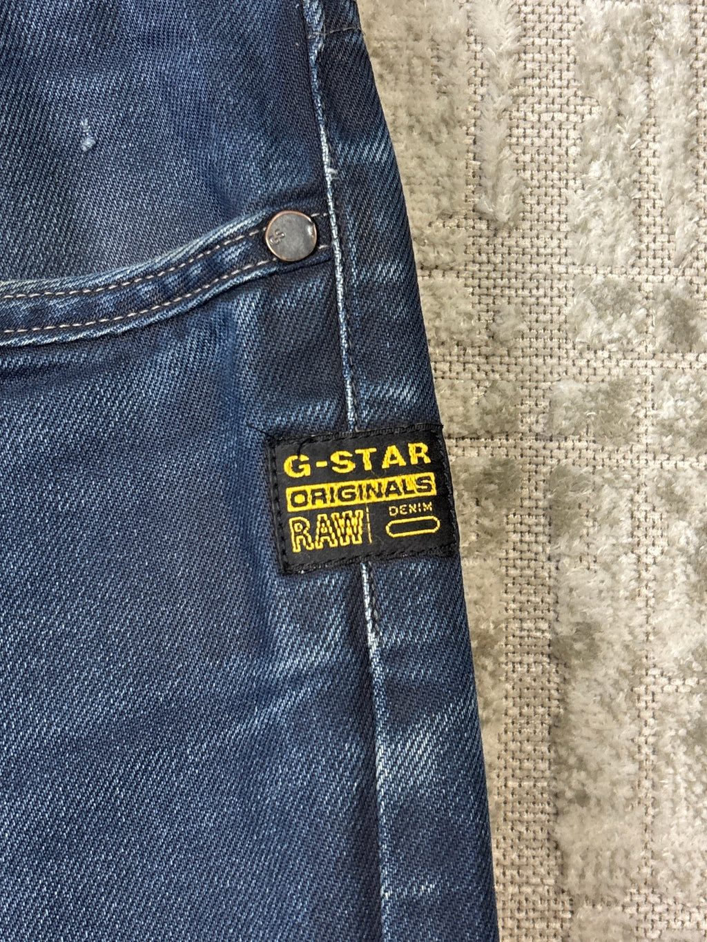 G-Star Raw 3301 Button-Fly Jeans