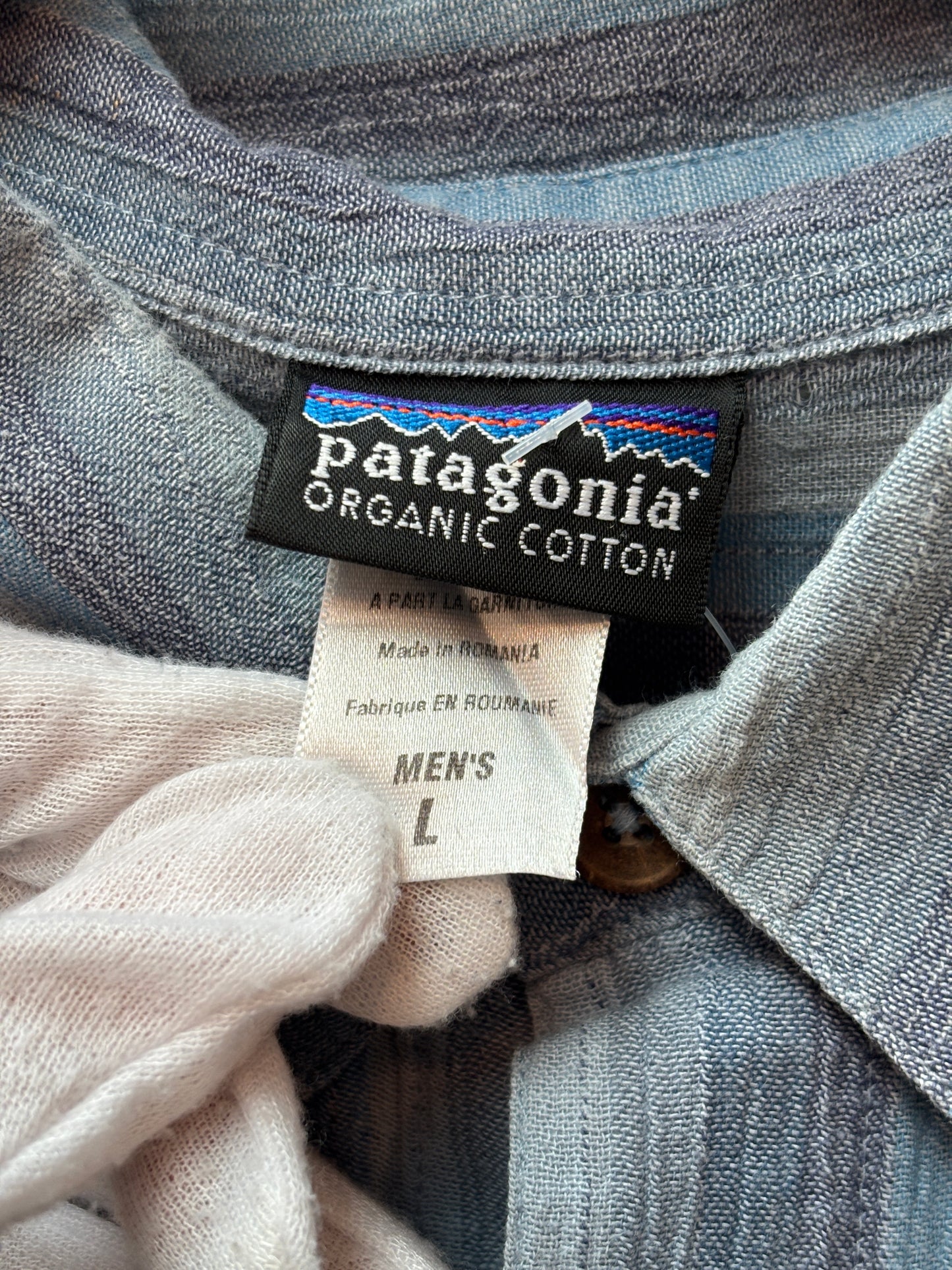 Men's Patagonia Organic Cotton Button Up Shirt