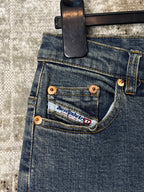 Diesel Industry Darkwash Bootcut Jeans
