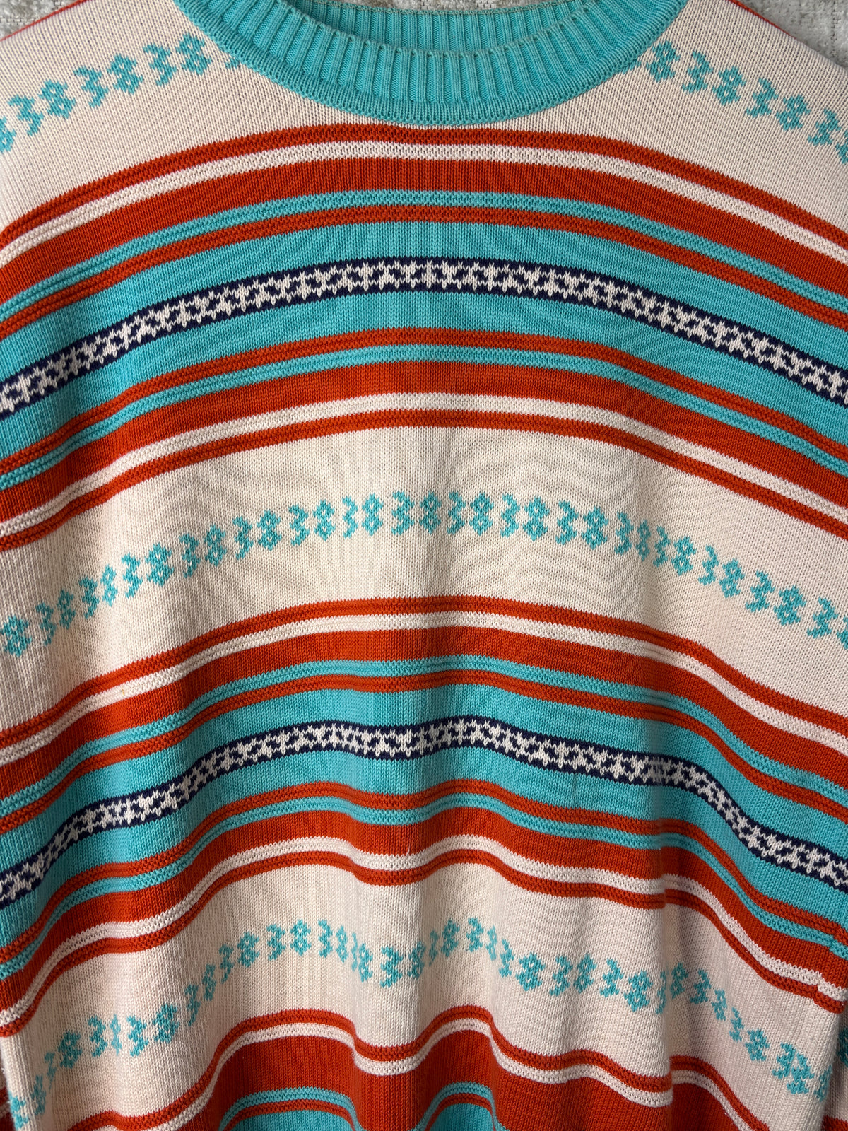 United Colors of Benetton Southwestern Stripe Sweater
