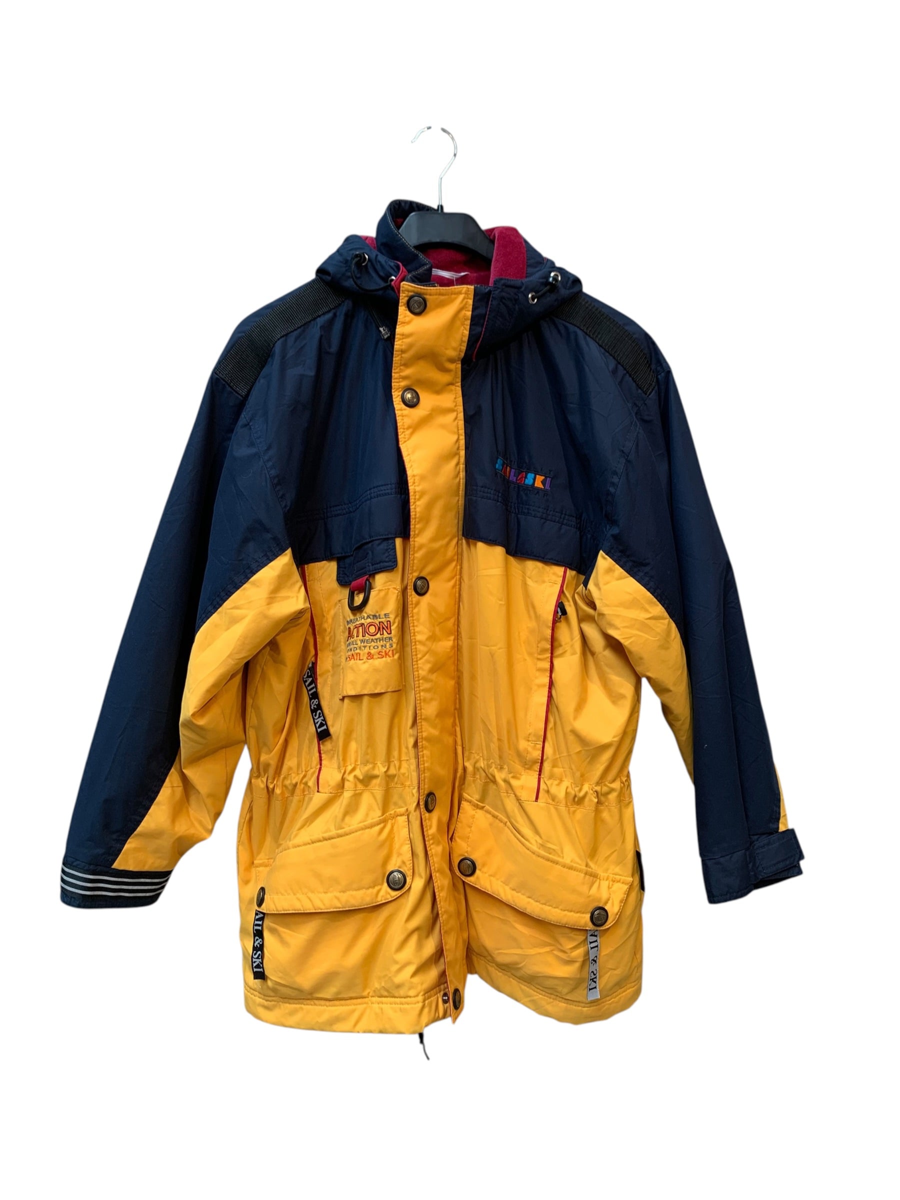 Sail & Ski Vintage Hooded Sailing Jacket