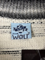 Club Wolt Y2K Ombre Quarter-Zip Knit