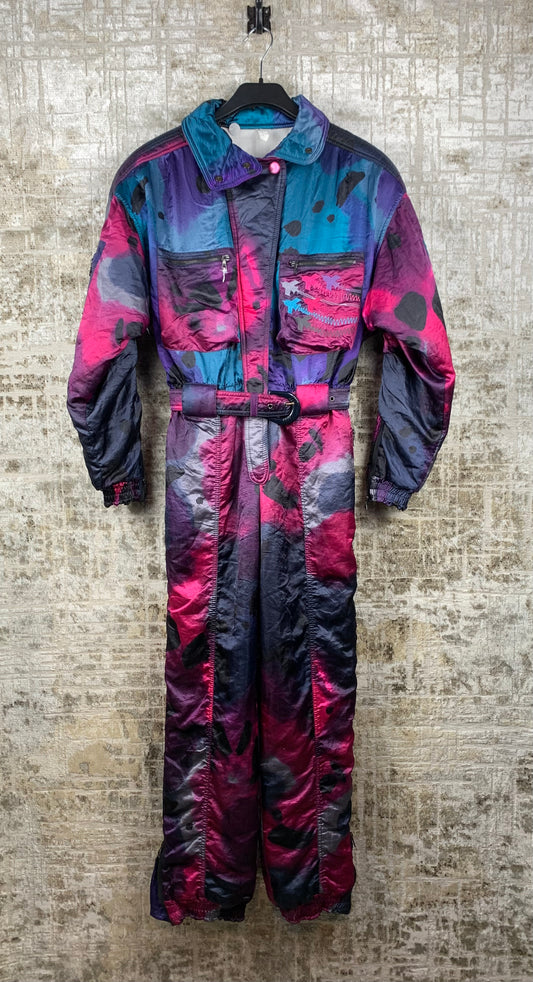 Women's Vintage Flying Designers Ski Suit One Piece