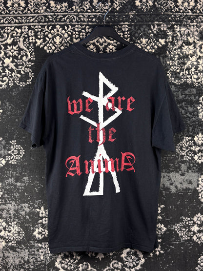 Vintage Lacuna Coil Black Metal Band Graphic T-Shirt
