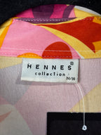 Hennes Collection Y2K Psychedelic Collared Top