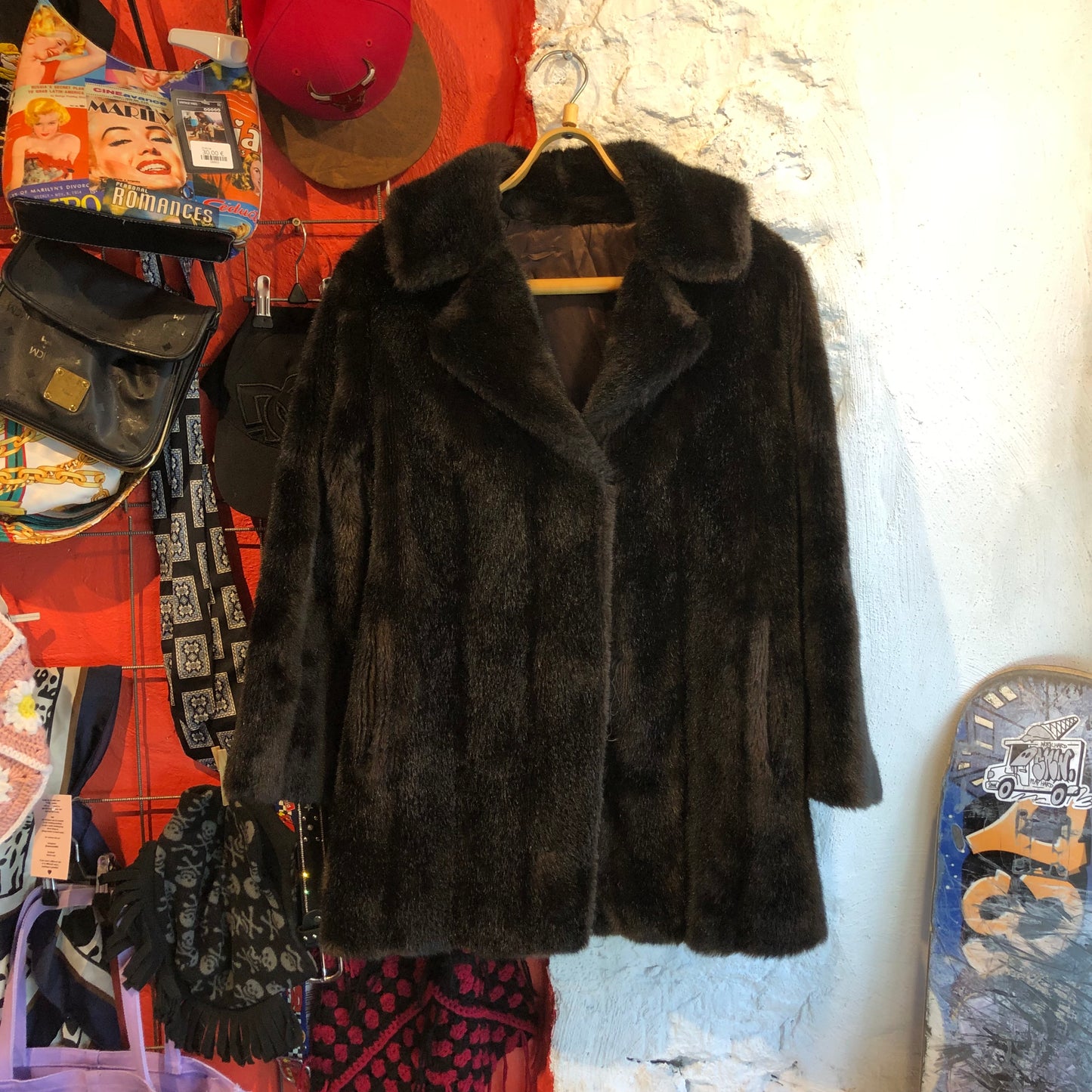 Vintage Faux Fur Coat