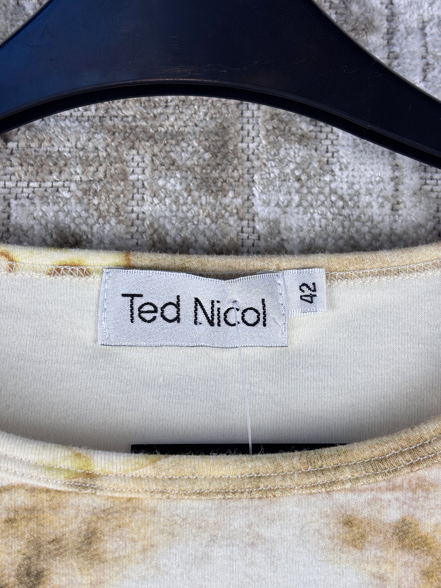 Womens Y2K Brown Graphic T Shirt