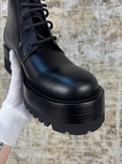 Valentino Garavani Lace-Up Combat Boots