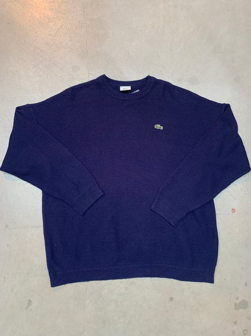 Lacoste Men's Blue Knit Sweater