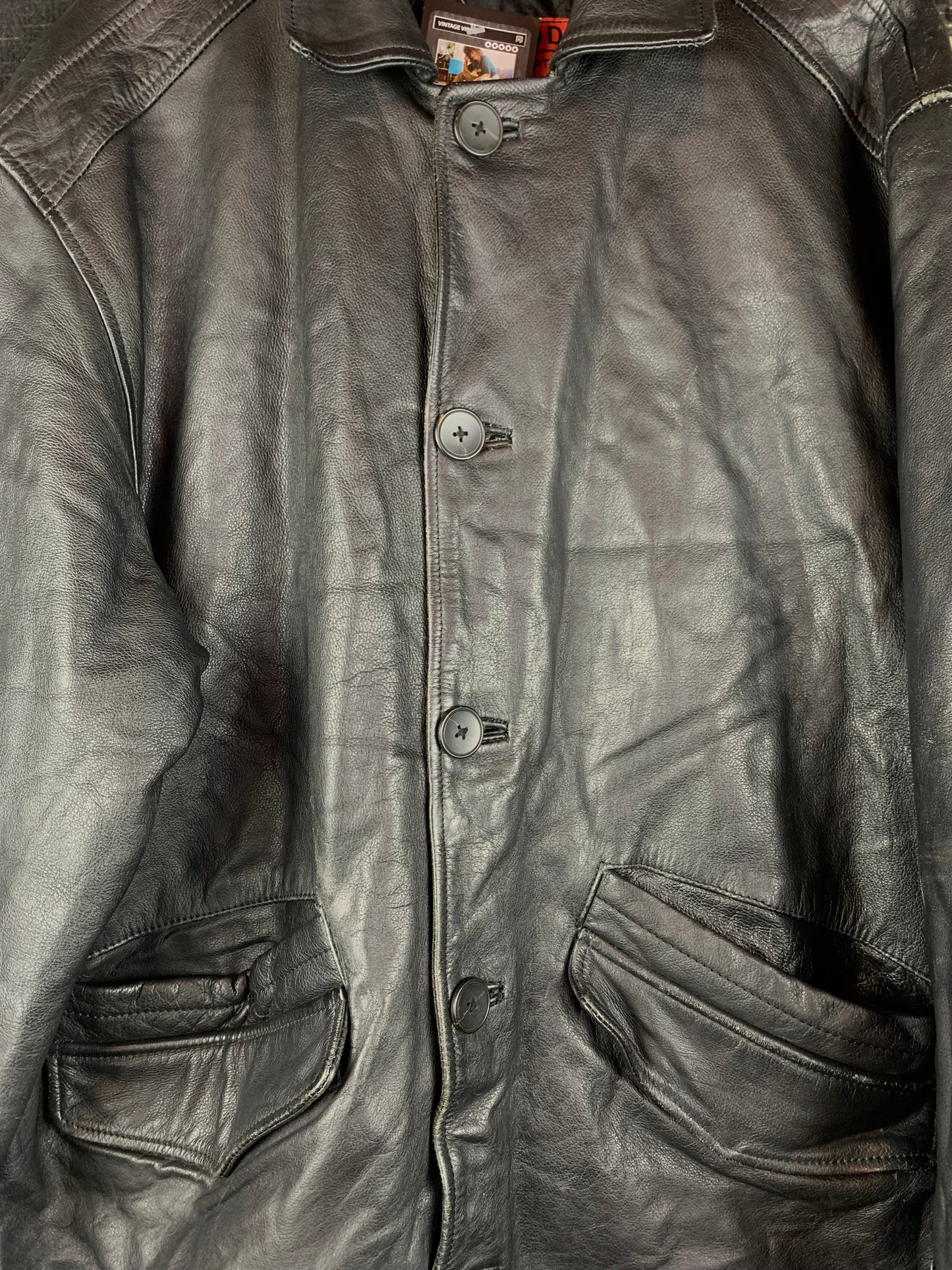 Vintage M. T WIDD Pure Concept Leather Jacket