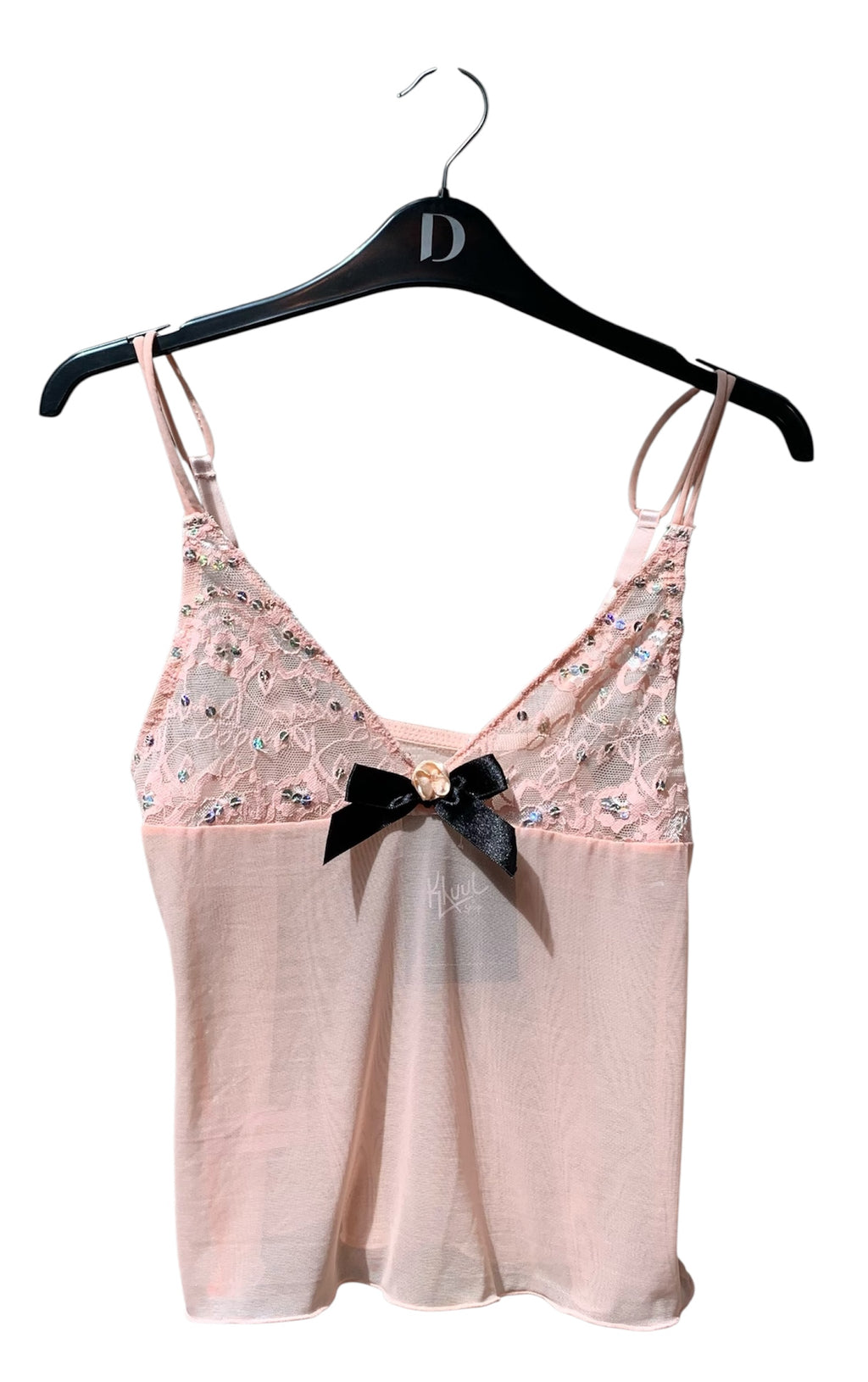 Soleil Sucré Lingerie Sequin Lace Cami