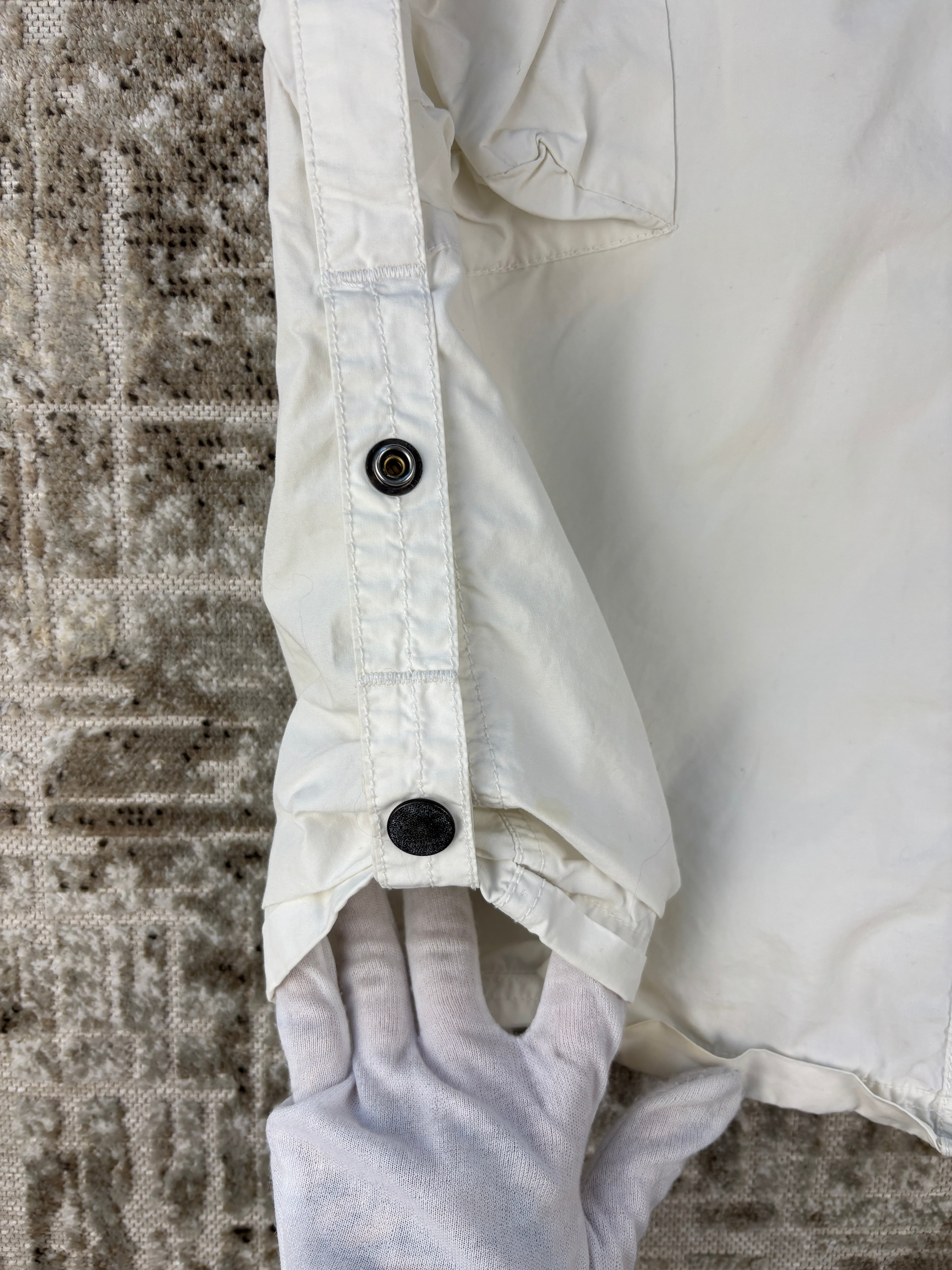 Womens Y2K Diesel White Cargo Skirt