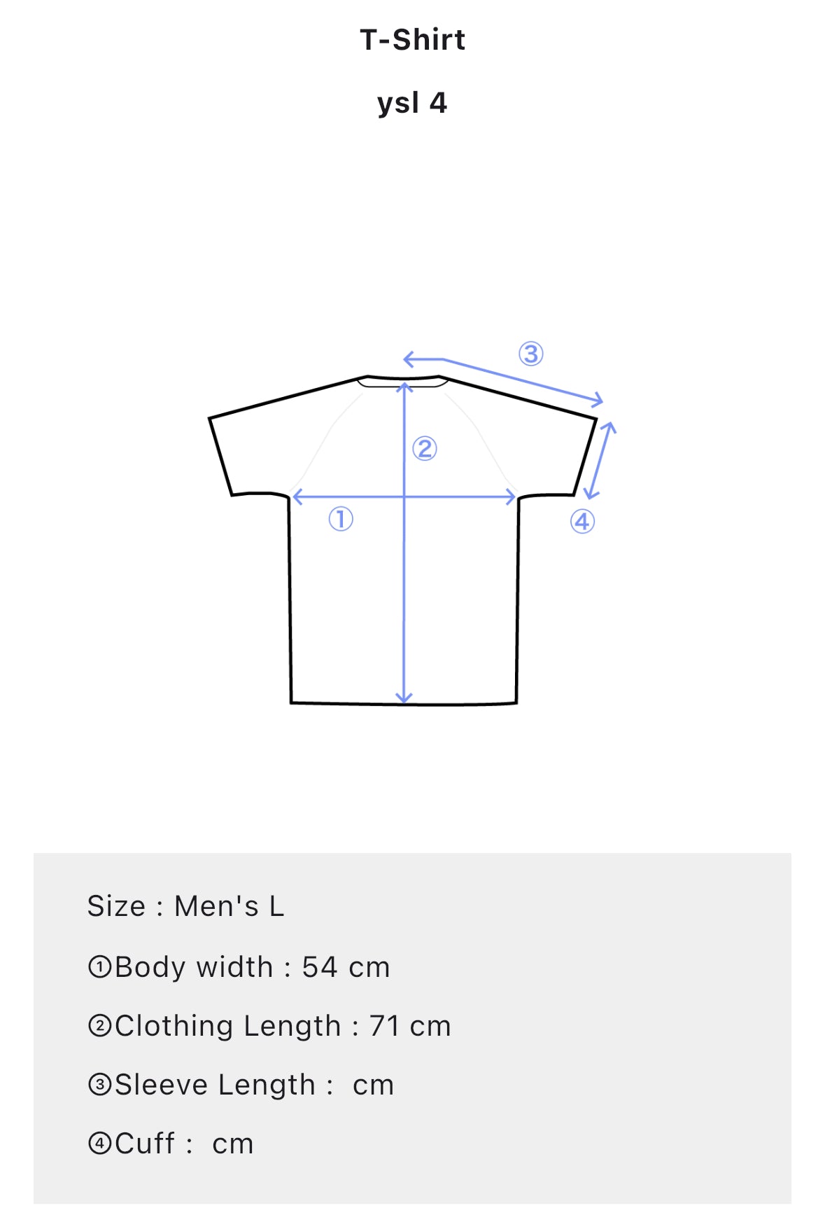 Yves Saint Laurent Men’s L Polo Shirt