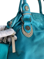 George Gina & Lucy Turquoise Nylon Handbag