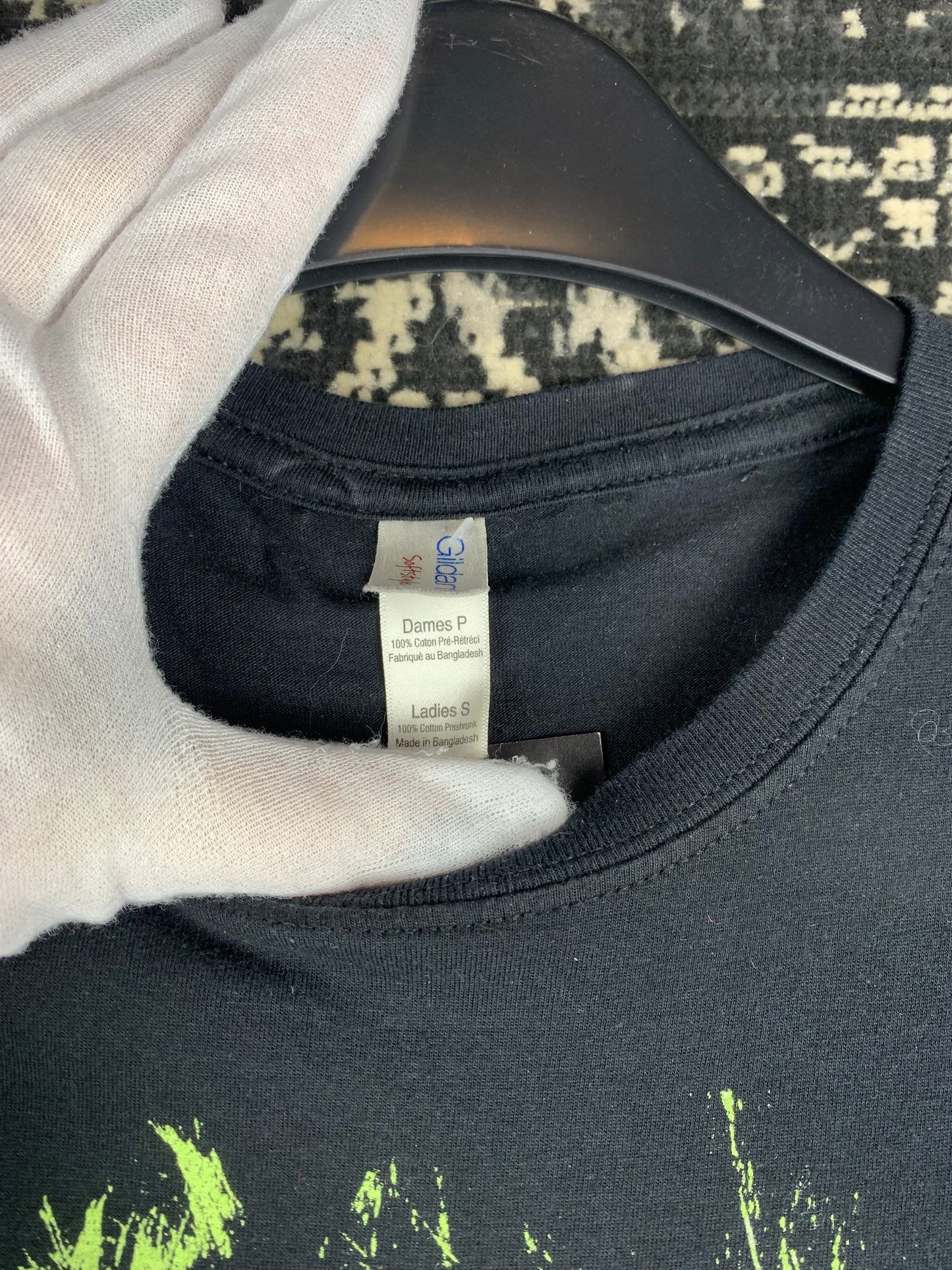 Y2K Women's Black Adam Lambert Graphic Band T-Shirt