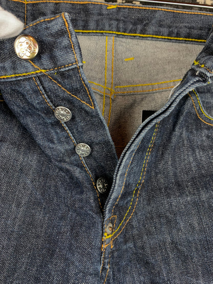 Vintage Embroidered Evisu Denim Jeans