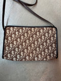 Vintage Christian Dior Brown Shoulder Bag
