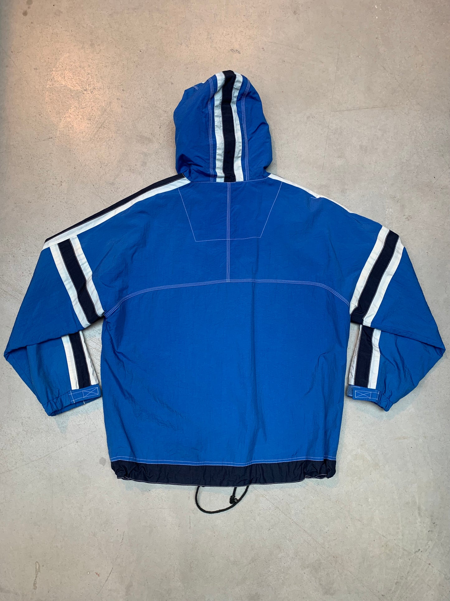 Vintage Men's Team 68 Electric Blue Windbreaker