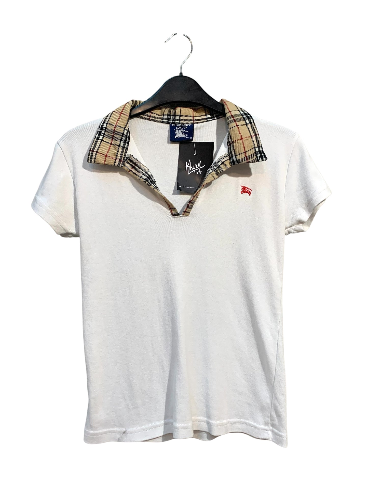Burberry London Nova Check Collar Polo Shirt