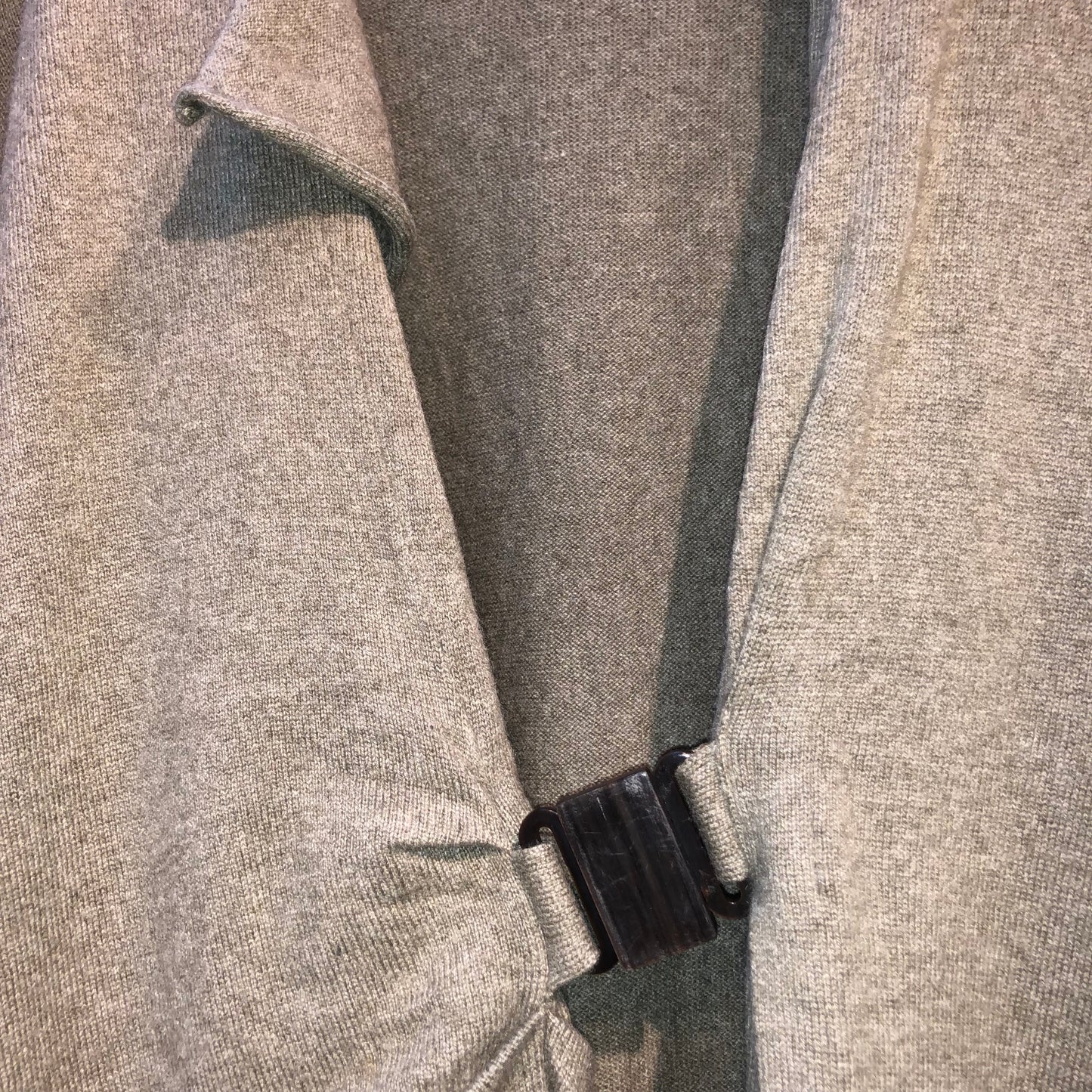 Brunello Cucinelli Beige Buckle Cardigan