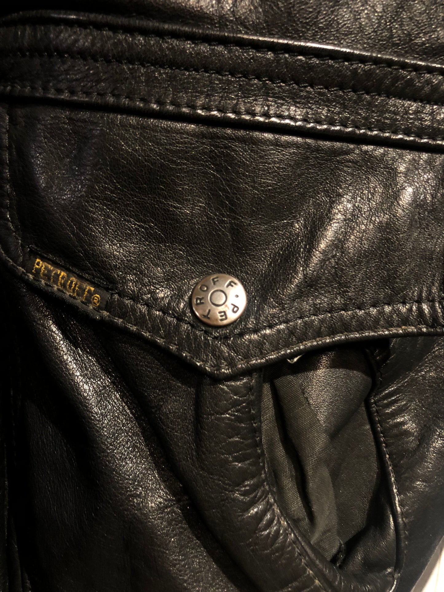 Petroff Leather Bomber