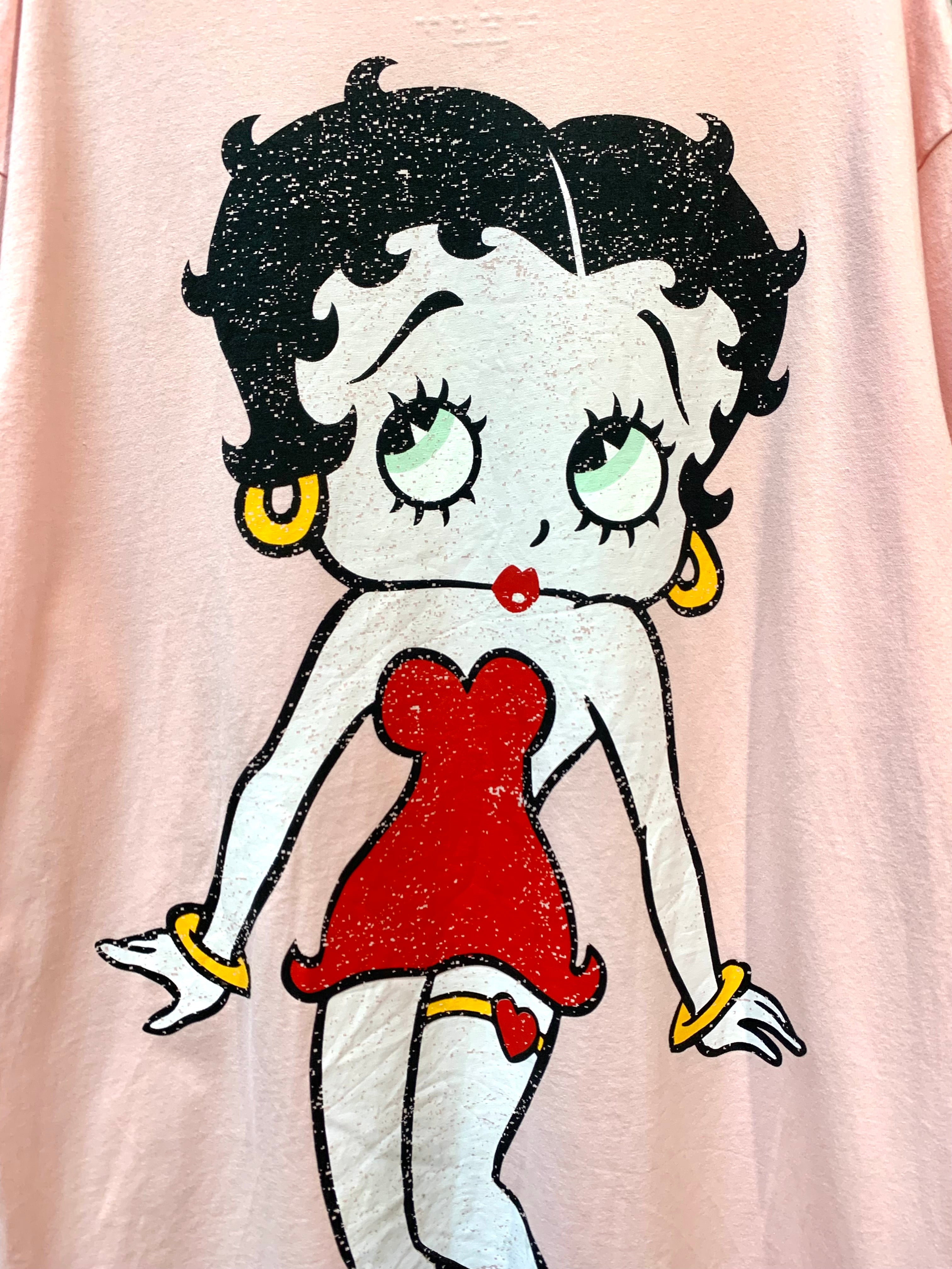 Betty Boop Pink Graphic Tee