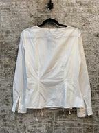 ONLY Corset Lace-Up Long Sleeve Blouse