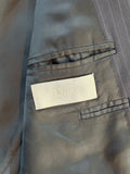 Dior Black Pinstripe Wool Blazer
