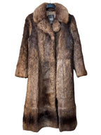 Vintage Long Beaver Fur Coat