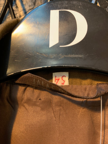 Vintage Brown Belted Trench Coat