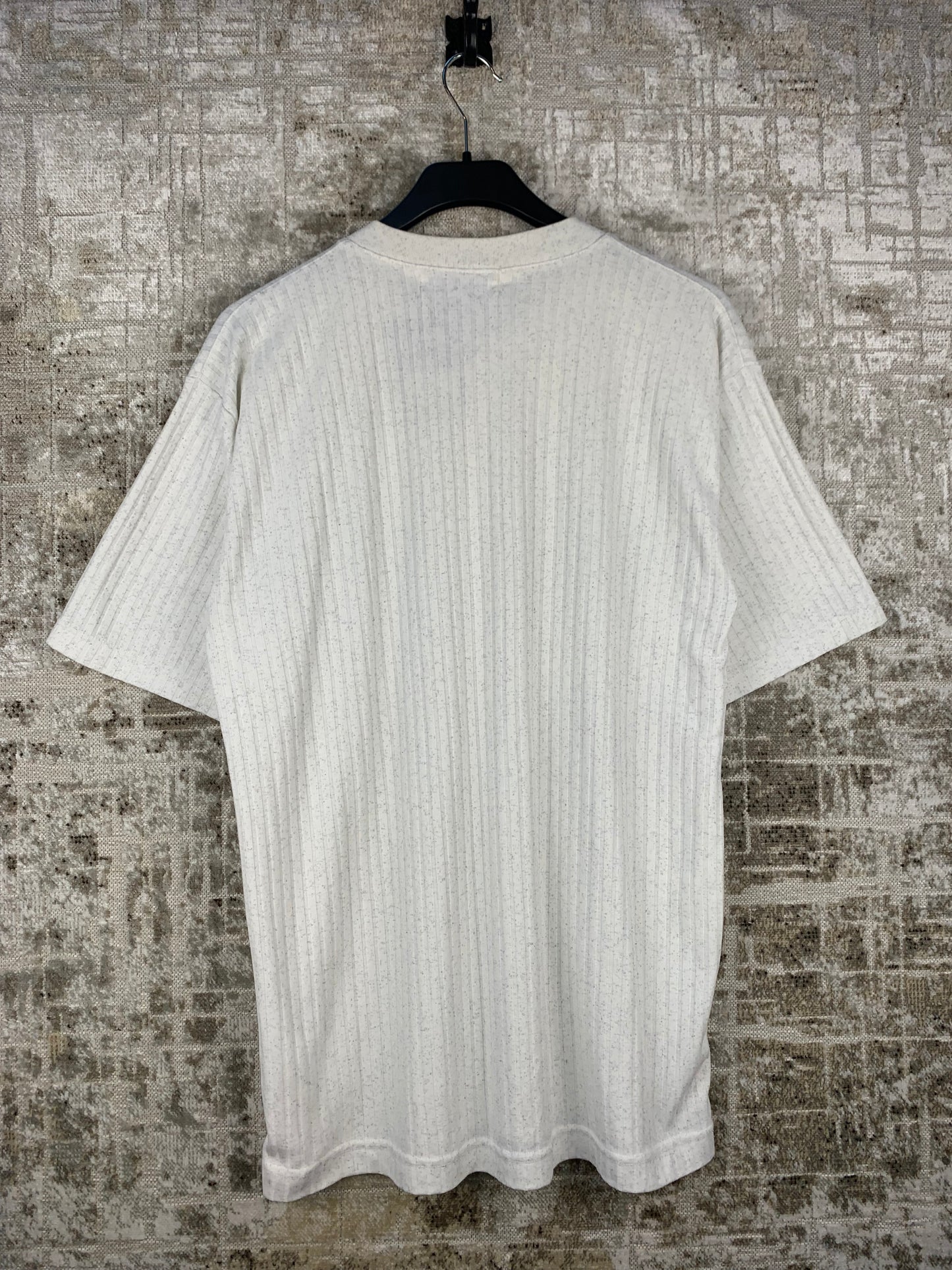Men's Vintage Levi Strauss Beige Ribbed T-Shirt