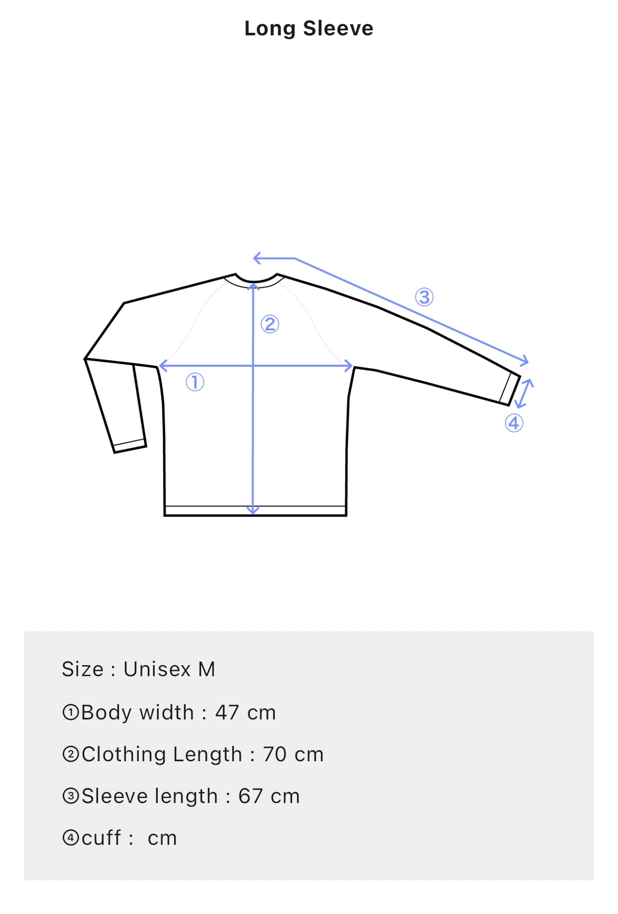 Unbranded Long Sleeve