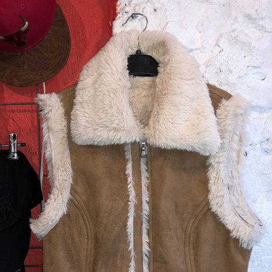 Y2K Faux Fur Vest