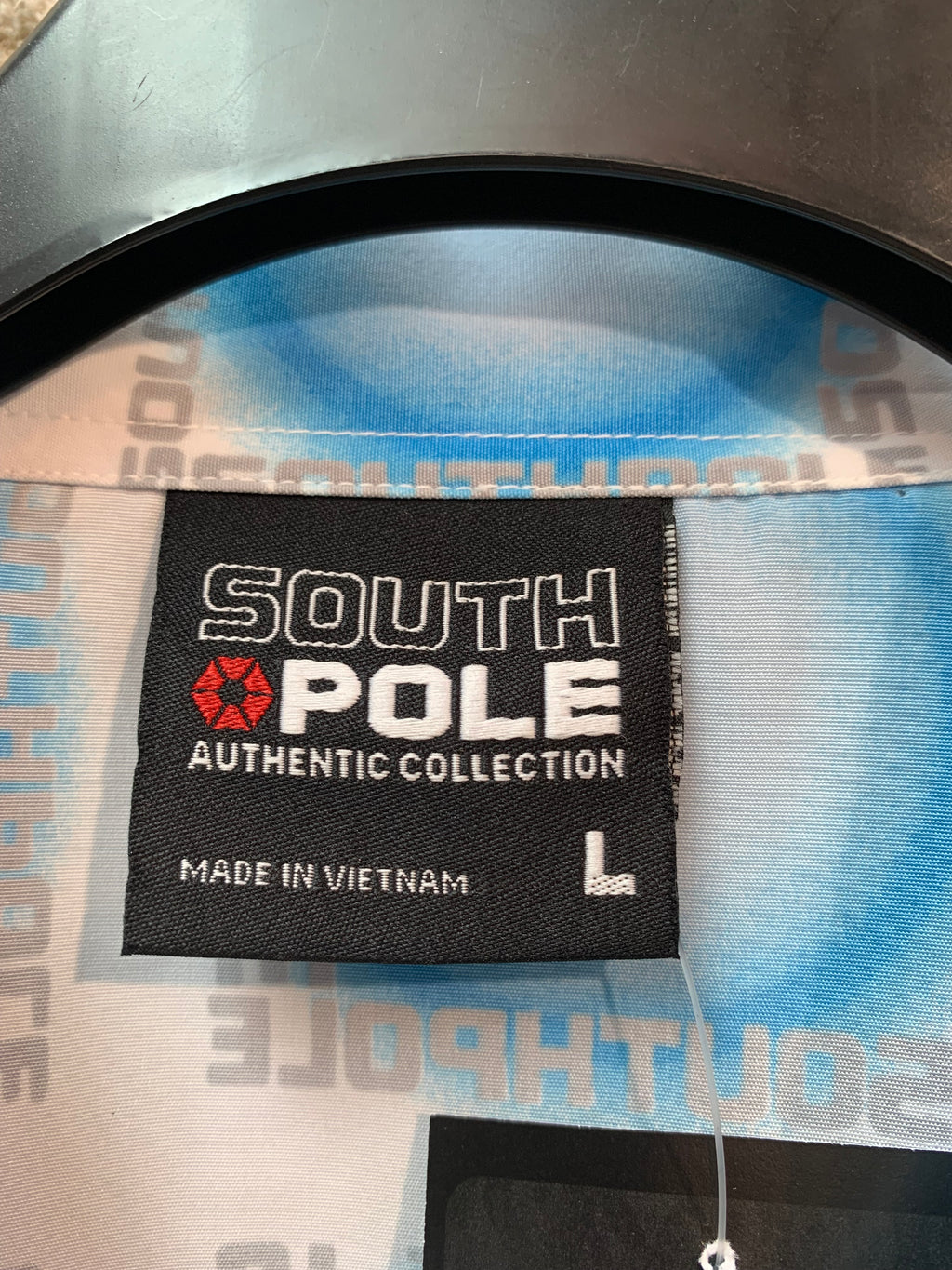 Southpole Y2K Logo Print Camp Shirt