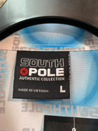 Southpole Y2K Logo Print Camp Shirt