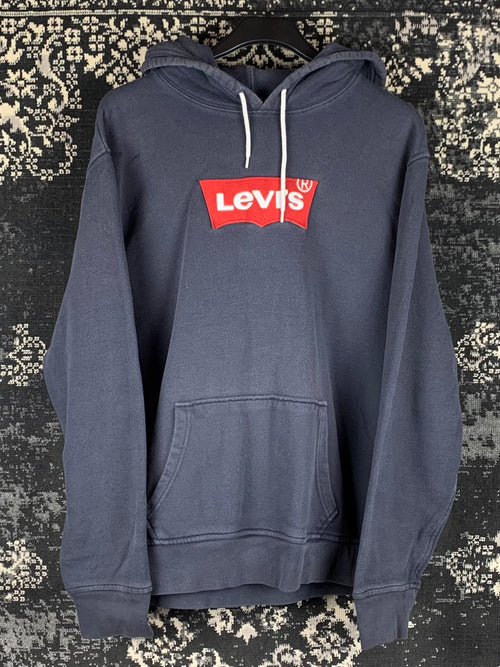 Men's Vintage Levi's Dark Blue Hoodie