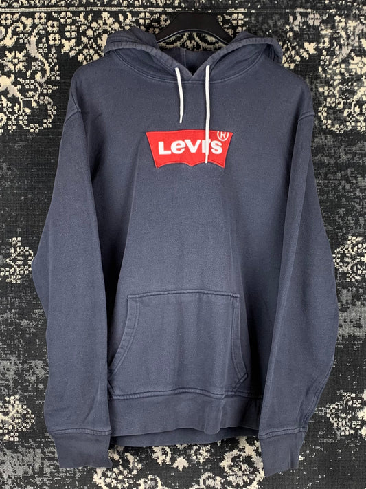 Men's Vintage Levi's Dark Blue Hoodie