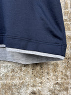 Brunello Cucinelli Men’s Navy Blue T-Shirt