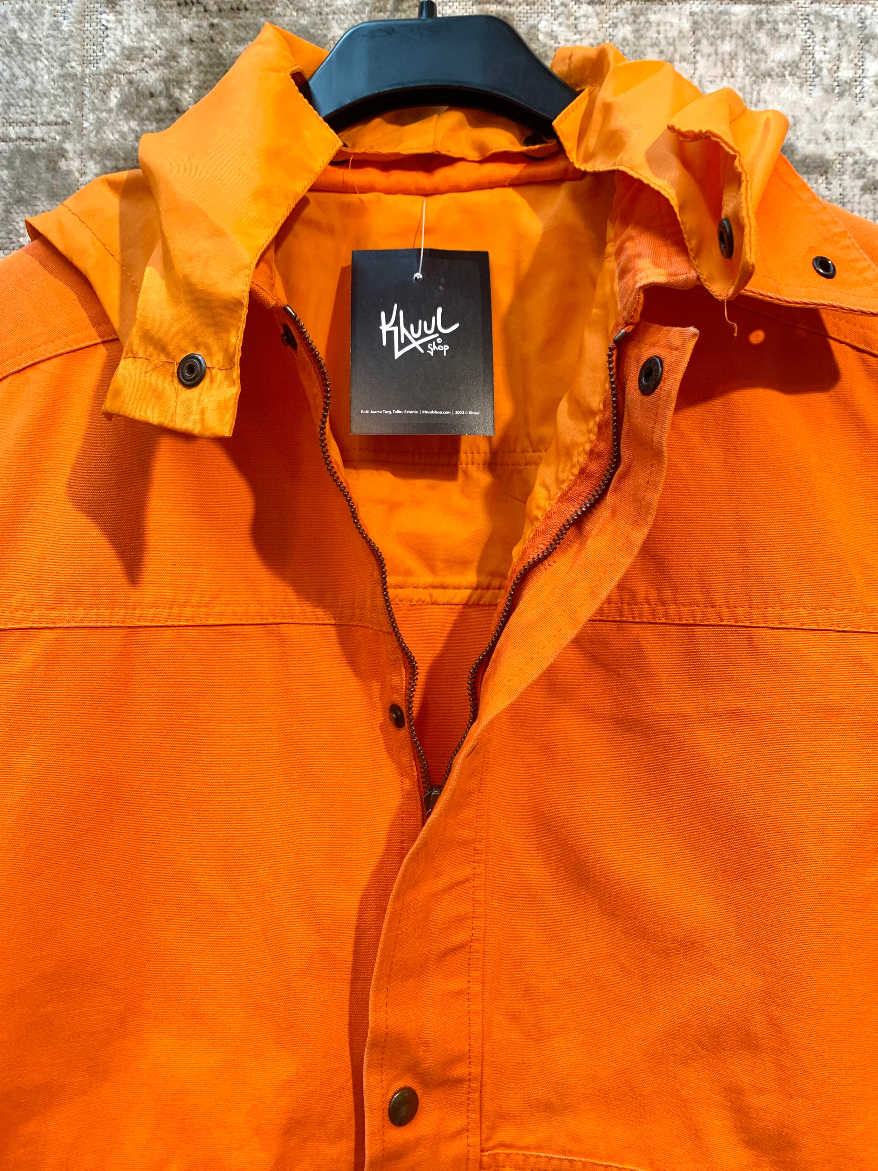Blaze Orange Hooded Hunting Jacket
