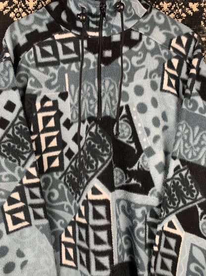 Men’s Vintage Rodeo Quarter-Zip Fleece Pullover