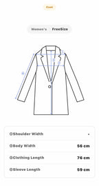 Derhy Faux Fur Trimmed Embroidered Coat