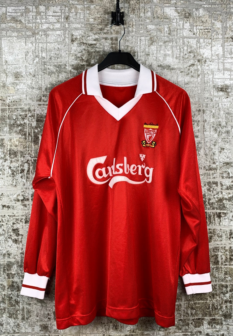 Mens Polo Carlsberg Longsleeve Liverpool FC Jersey